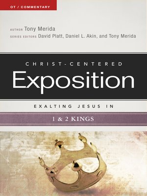cover image of Exalting Jesus in 1 & 2 Kings